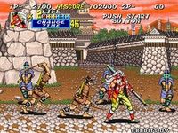 une photo d'Ã©cran de Sengoku 2 sur SNK Neo Geo
